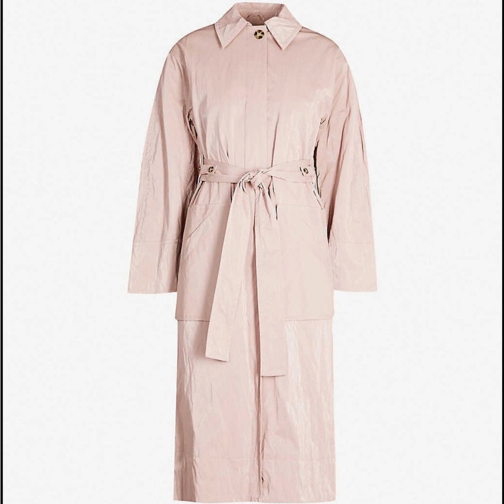 Topshop Blush Women's Trench Coat